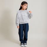 【WEB限定 DRC やわらか薄手裏毛】チュールフリル付トレーナー | ブランシェス | 詳細画像25 