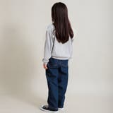 【WEB限定 DRC やわらか薄手裏毛】チュールフリル付トレーナー | ブランシェス | 詳細画像28 