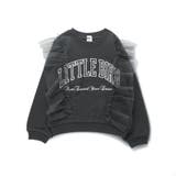 【WEB限定 DRC やわらか薄手裏毛】チュールフリル付トレーナー | ブランシェス | 詳細画像31 