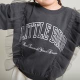 【WEB限定 DRC やわらか薄手裏毛】チュールフリル付トレーナー | ブランシェス | 詳細画像37 