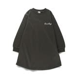 【DRC/やわらか薄手裏毛】ワンポイント刺繍長袖ワンピース | ブランシェス | 詳細画像19 