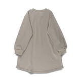 【DRC/やわらか薄手裏毛】ワンポイント刺繍長袖ワンピース | ブランシェス | 詳細画像28 