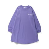 【DRC/やわらか薄手裏毛】ワンポイント刺繍長袖ワンピース | ブランシェス | 詳細画像9 