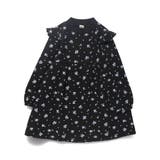 【WEB限定/DRC/やわらか裏起毛】総柄ワンピース | ブランシェス | 詳細画像19 