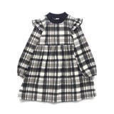 【WEB限定/DRC/やわらか裏起毛】総柄ワンピース | ブランシェス | 詳細画像9 