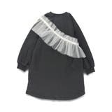 グラフィック長袖Tシャツワンピース+チュールマルチフリルセット | ブランシェス | 詳細画像14