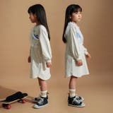 グラフィック長袖Tシャツワンピース+チュールマルチフリルセット | ブランシェス | 詳細画像34