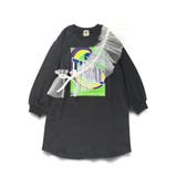 グラフィック長袖Tシャツワンピース+チュールマルチフリルセット | ブランシェス | 詳細画像41