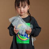 グラフィック長袖Tシャツワンピース+チュールマルチフリルセット | ブランシェス | 詳細画像48