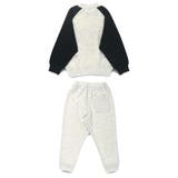 【WEB限定/DRC/やわらか薄手裏毛】ロゴスウェット+ロングパンツセット | ブランシェス | 詳細画像17 