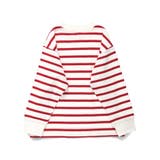 名札通しループ付きボーダー長袖Tシャツ 春 トップス | ブランシェス | 詳細画像10 