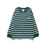 名札通しループ付きボーダー長袖Tシャツ 春 トップス | ブランシェス | 詳細画像13 