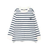 名札通しループ付きボーダー長袖Tシャツ 春 トップス | ブランシェス | 詳細画像2 