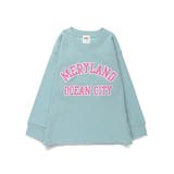 ライトグリーン | アソートロゴ長袖Tシャツ 春 トップス | ブランシェス