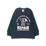 【eikoコラボ/WEB限定】綿100%アソートグラフィック長袖Tシャツ | ブランシェス | 詳細画像14