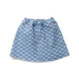 【WEB限定/DRC】リボン総柄デニムスカート | ブランシェス | 詳細画像2 