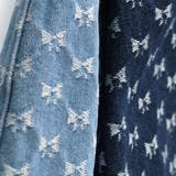 【WEB限定/DRC】リボン総柄デニムスカート | ブランシェス | 詳細画像8 