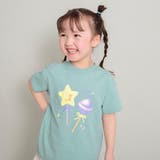 67:キャンディ-ライトグリーン | アソート グラフィック ガールズ半袖Tシャツ | ブランシェス