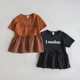 【WEB限定/DRC/綿100％】異素材切替ロゴ半袖Tシャツ | ブランシェス | 詳細画像17 