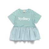【WEB限定/DRC/綿100％】異素材切替ロゴ半袖Tシャツ | ブランシェス | 詳細画像19 