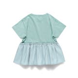 【WEB限定/DRC/綿100％】異素材切替ロゴ半袖Tシャツ | ブランシェス | 詳細画像20 