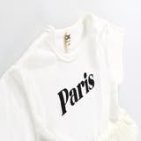 【WEB限定/DRC/綿100％】異素材切替ロゴ半袖Tシャツ | ブランシェス | 詳細画像28 