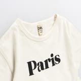 【WEB限定/DRC/綿100％】異素材切替ロゴ半袖Tシャツ | ブランシェス | 詳細画像3 