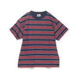 【DRC/綿100％】マルチボーダー半袖Tシャツ/ボーダー/ミックス ボーダー | ブランシェス | 詳細画像10 