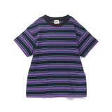 【DRC/綿100％】マルチボーダー半袖Tシャツ/ボーダー/ミックス ボーダー | ブランシェス | 詳細画像12 