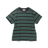 【DRC/綿100％】マルチボーダー半袖Tシャツ/ボーダー/ミックス ボーダー | ブランシェス | 詳細画像14 