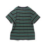 【DRC/綿100％】マルチボーダー半袖Tシャツ/ボーダー/ミックス ボーダー | ブランシェス | 詳細画像15 