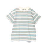 【DRC/綿100％】マルチボーダー半袖Tシャツ/ボーダー/ミックス ボーダー | ブランシェス | 詳細画像4 