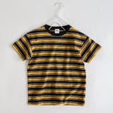 カラシ | 【DRC/綿100％】マルチボーダー半袖Tシャツ/ボーダー/ミックス ボーダー | ブランシェス