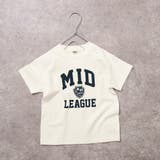03:MID-オフホワイト | 【DRC/綿100％】アソートグラフィック半袖Tシャツ 春 トップス | ブランシェス