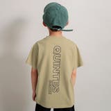 10:QUINTES-ベージュ | 【DRC/綿100％】アソートグラフィック半袖Tシャツ 春 トップス | ブランシェス