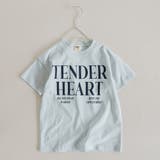 20:TENDER-サックス | アソートグラフィック半袖Tシャツ 夏 トップス | ブランシェス