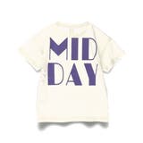 91:mid dayオフホワイト | 【WEB限定/DRC】アソートロゴ半袖Tシャツ 春 トップス | ブランシェス