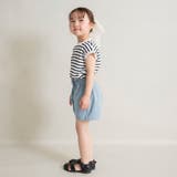 【WEB限定/DRC】アソートロゴフレンチスリーブトップス 春 | ブランシェス | 詳細画像23