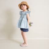 【WEB限定/DRC】ティアードチュニック 春 トップス | ブランシェス | 詳細画像4 