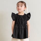 ブラック | 【WEB限定/DRC】ティアードチュニック 春 トップス | ブランシェス