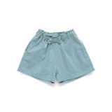 ブルーグレー | ウエスト リボン ショートパンツ | ブランシェス