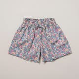 91:花柄レッド | ウエスト リボン ショートパンツ | ブランシェス