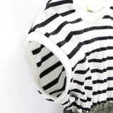【WEB限定/DRC】ウエスト切替ドッキング半袖ワンピース | ブランシェス | 詳細画像9