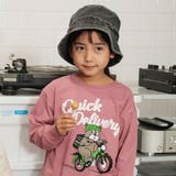 ローズピンク | アソート グラフィック長袖Tシャツ 綿100% | ブランシェス