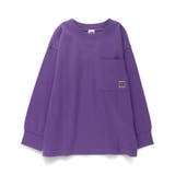 45_パープル | 【WEB限定/DRC】ポケット長袖Tシャツ | ブランシェス