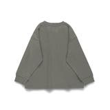 【WEB限定/DRC】オーバーサイズ無地長袖Tシャツ | ブランシェス | 詳細画像12 