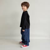 【WEB限定 DRC】オーバーサイズ無地長袖Tシャツ BIG | ブランシェス | 詳細画像21 