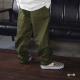 【WEB限定 DRC】オーバータックツイル ロングパンツ | ブランシェス | 詳細画像3 