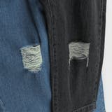 【WEB限定/DRC】オーバータッククラッシュデニムロングパンツ | ブランシェス | 詳細画像7 