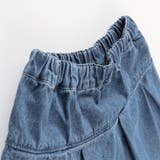 【WEB限定 DRC】プリーツ切替デニム スカート | ブランシェス | 詳細画像5 